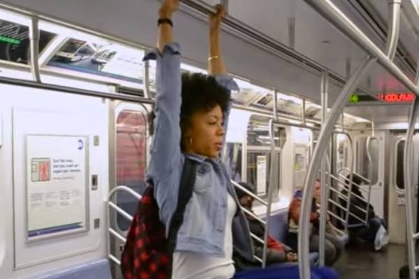 Women subway workout routine